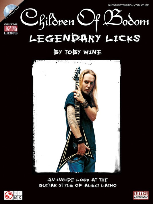 Children Of Bodom Legendary Licks Bk/Cd Gtr
