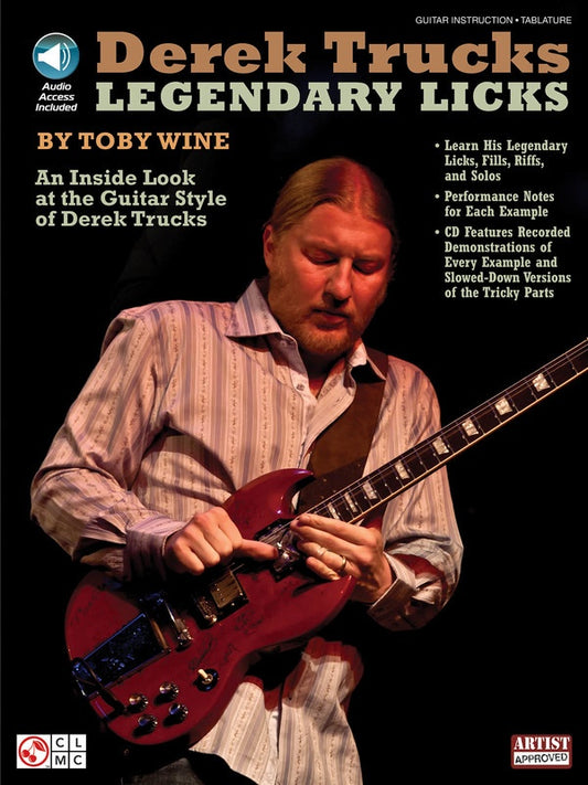 Derek Trucks Legendary Licks Bk/Cd