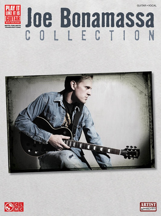 Joe Bonamassa Collection Guitar Tab Book