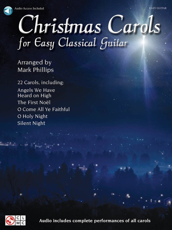 Christmas Carols For Easy Classical Guitar Tab Book/Ola