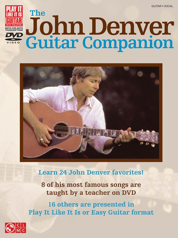 John Denver Gtr Companion Bk/Dvd
