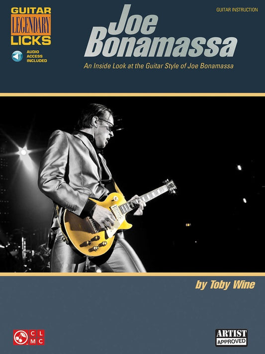 Joe Bonamassa Legendary Licks Bk/Cd