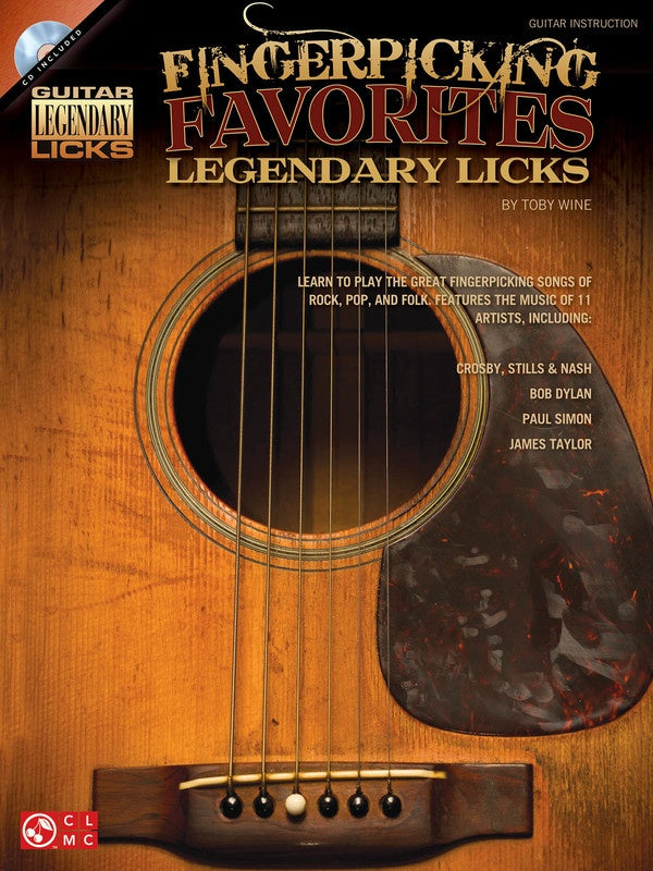 Fingerpicking Favorites Legendary Licks Bk/Cd