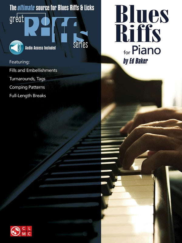 Great Blues Riffs For Piano Cd Pkg