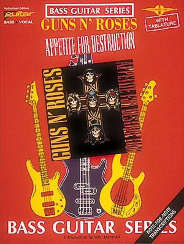 Appetite For Destruction Bass Tab