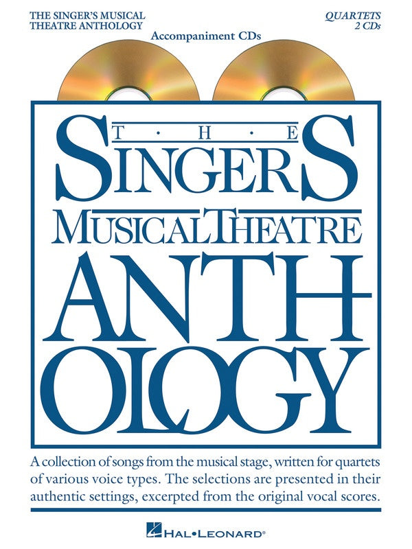 Singers Musical Theatre Anth Quartets Accomp Cds