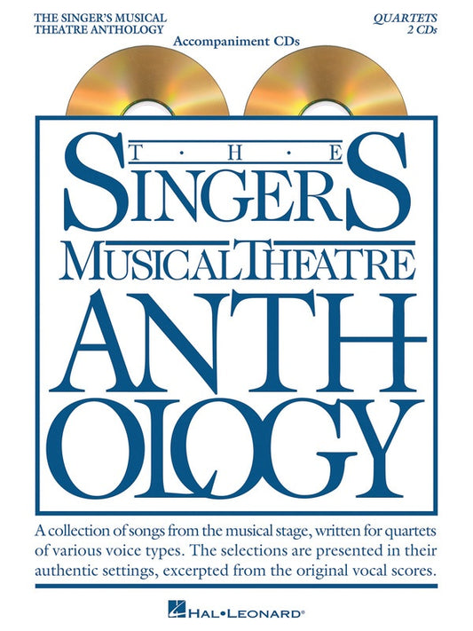 Singers Musical Theatre Anth Quartets Accomp Cds