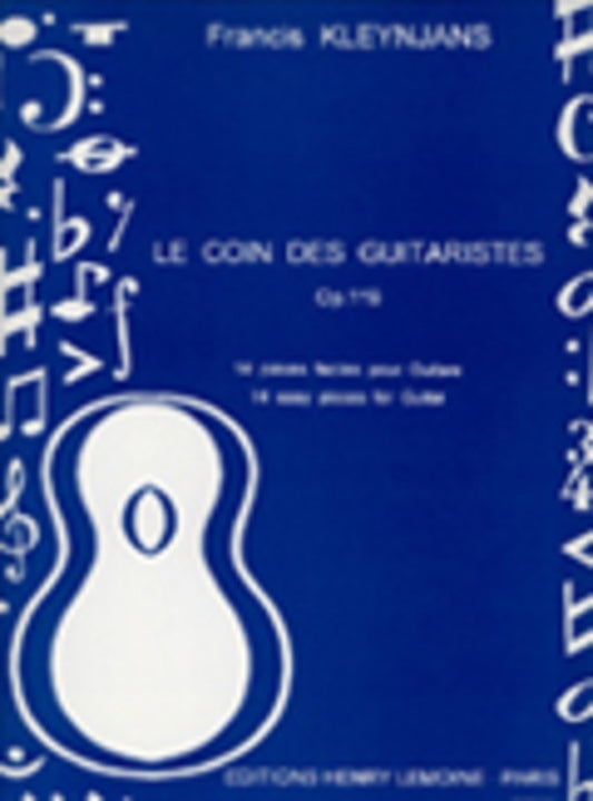 Le Coin Des Guitaristes Op 119 Guitar Book