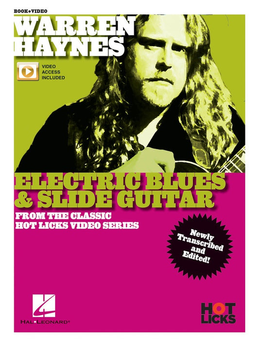Warren Haynes - Electric Blues & Slide Guitar Bk/Olv