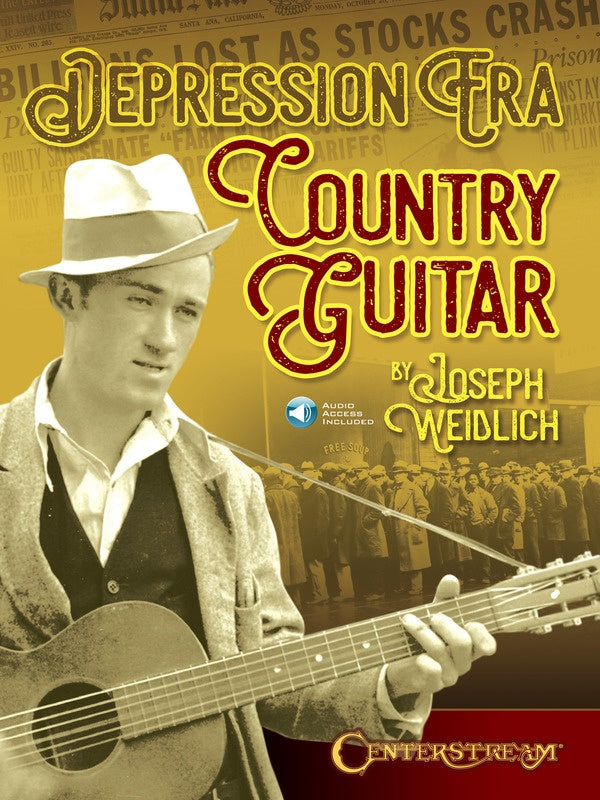 Depression Era Country Guitar Tab Bk/Ola