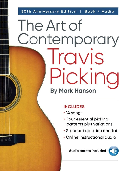 The Art Of Contemporary Travis Picking Bk/Ola