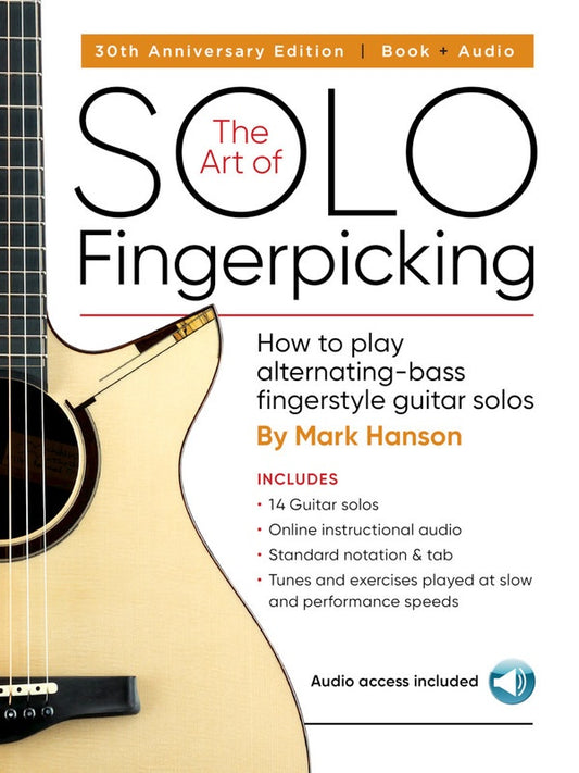 Art Of Solo Fingerpicking 30th Anniversary Edition Book/Ola