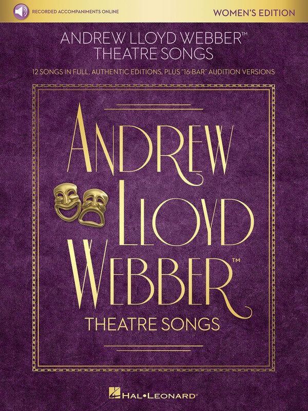 Andrew Lloyd Webber - Theatre Songs Women Book/Ola