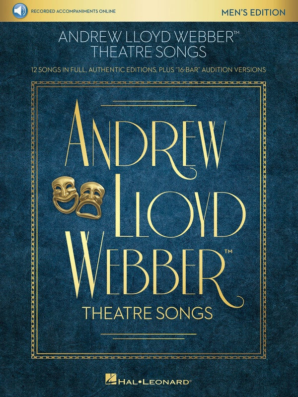 Andrew Lloyd Webber - Theatre Songs Mens Edition Book/Ola