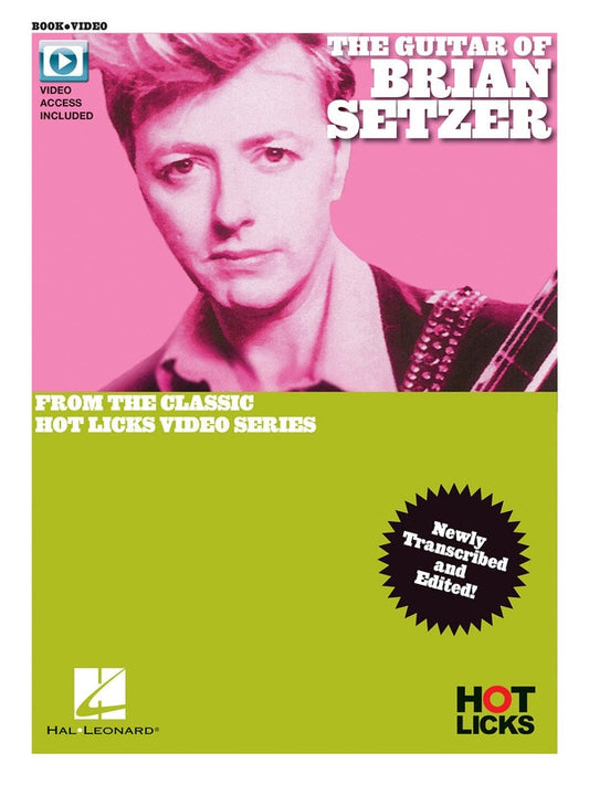 The Guitar Of Brian Setzer Hot Licks Bk/Olv
