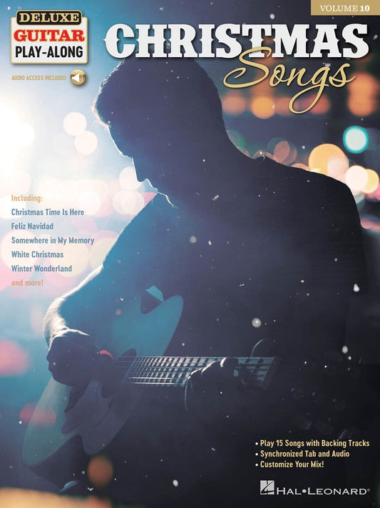 Christmas Songs - Deluxe Guitar Play Along Volume 10 Book/Ola