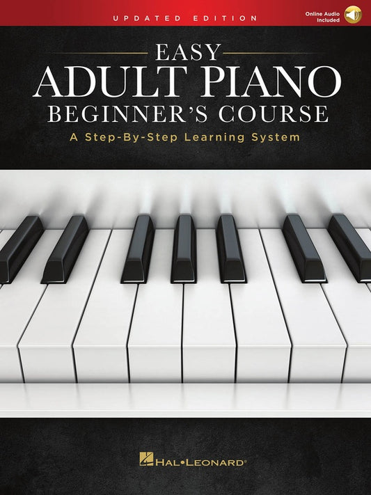 Easy Adult Piano Beginners Course Bk/Ola Updated Edition