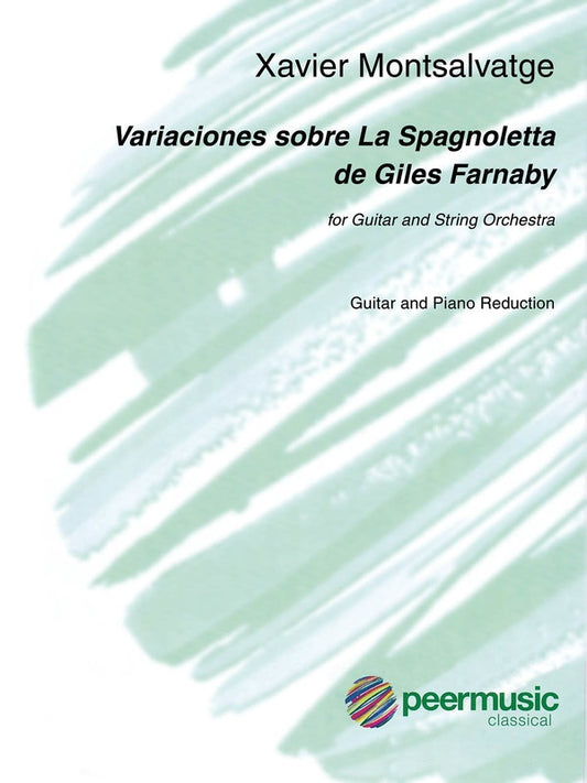 Variaciones Sobre La Spagnoletta De Giles Farnaby Guitar