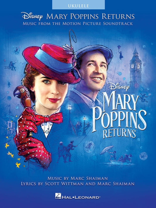 Mary Poppins Returns For Ukulele Book