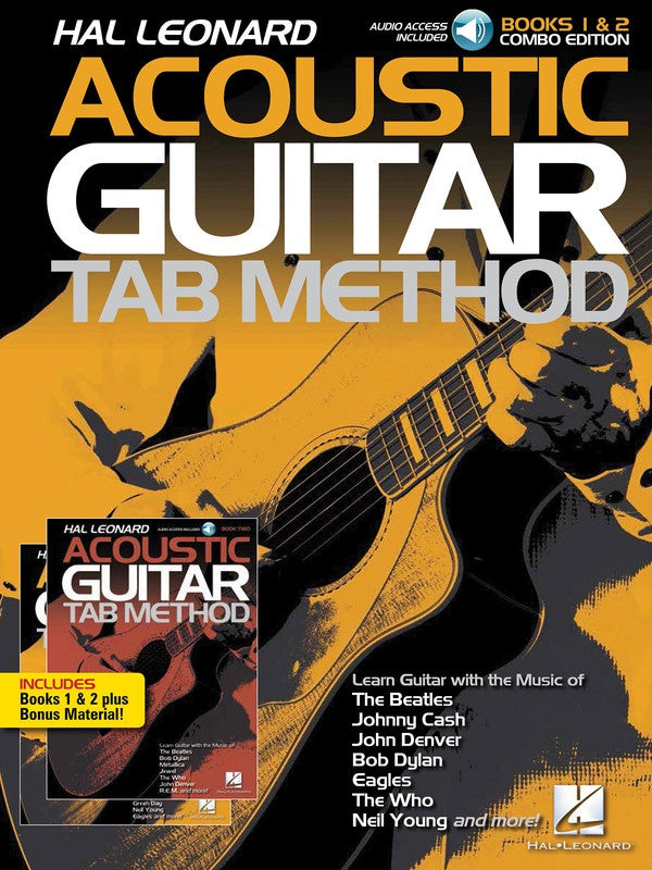 Hal Leonard Acoustic Guitar Tab Method - Combo Edition - Music2u