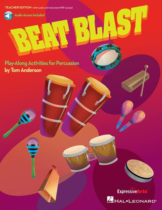 Beat Blast Playalong Activities For Percussion Bk/Ola
