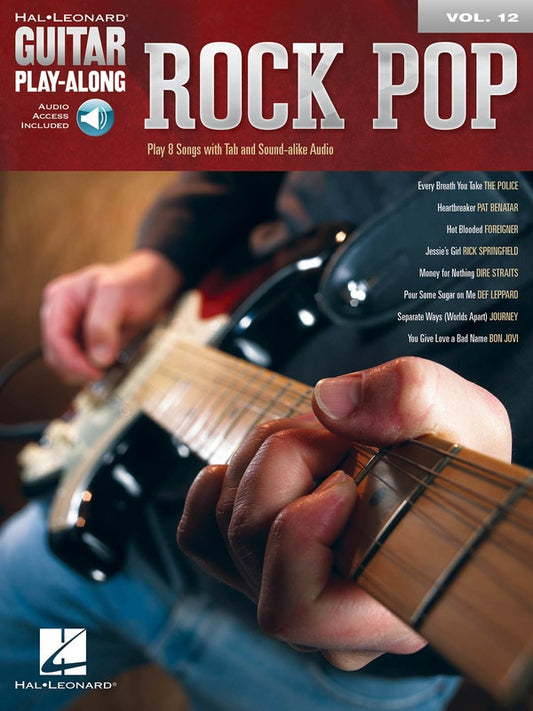 Rock Pop Guitar Playalong V12 Bk/Ola