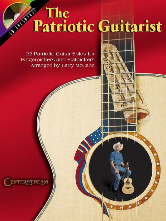 Patriotic Guitarist Finger & Flat Pickers Gtr