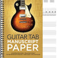 Guitar Tab Manuscript Paper - Music2u