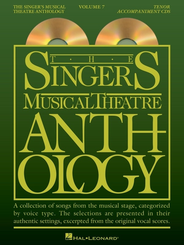 Singers Musical Theatre Anth V7 Tenor Cds