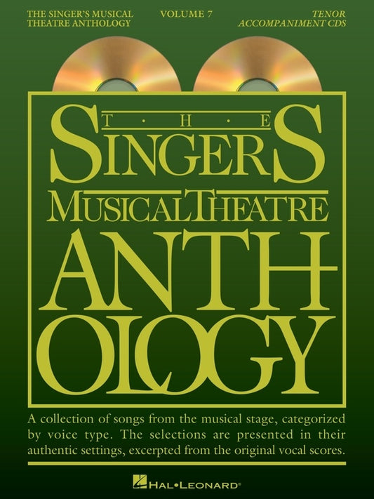 Singers Musical Theatre Anth V7 Tenor Cds