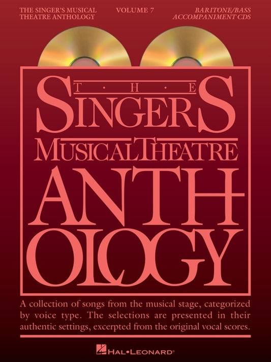 Singers Musical Theatre Anth V7 Baritone/Bass Cds