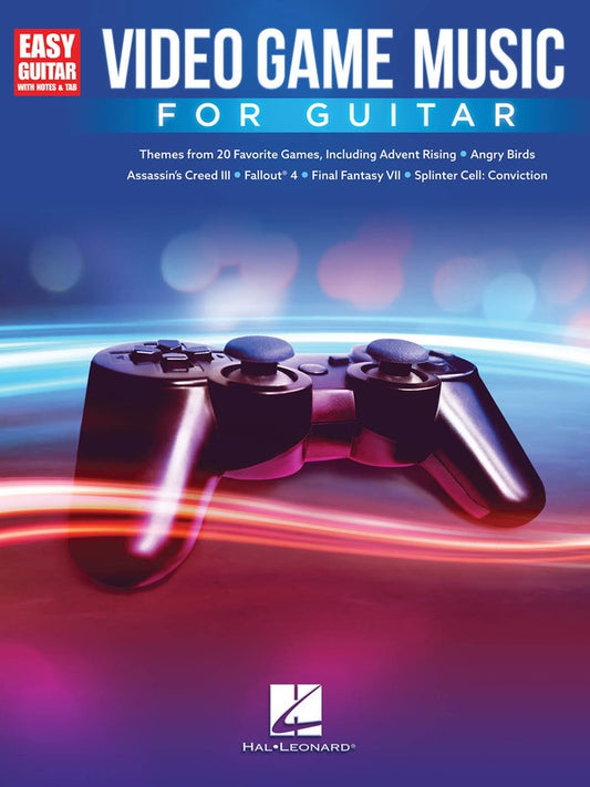 Video Game Music For Guitar Easy Guitar Notes & Tab Book