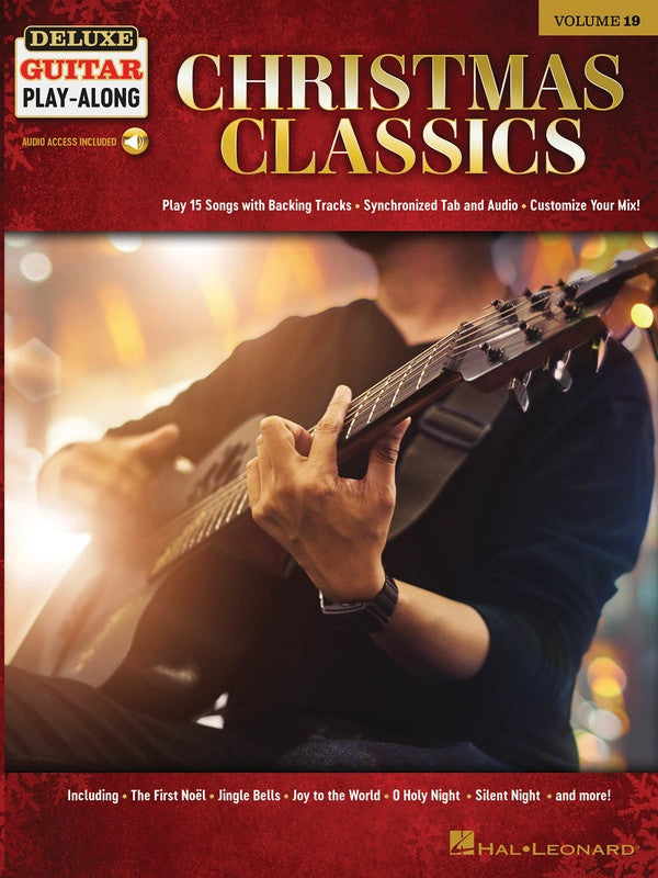 Christmas Classics Deluxe Guitar Play Along Volume 19 Book/Ola