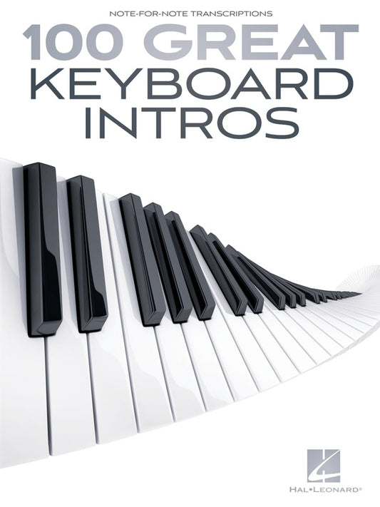 100 Great Keyboard Intros Book