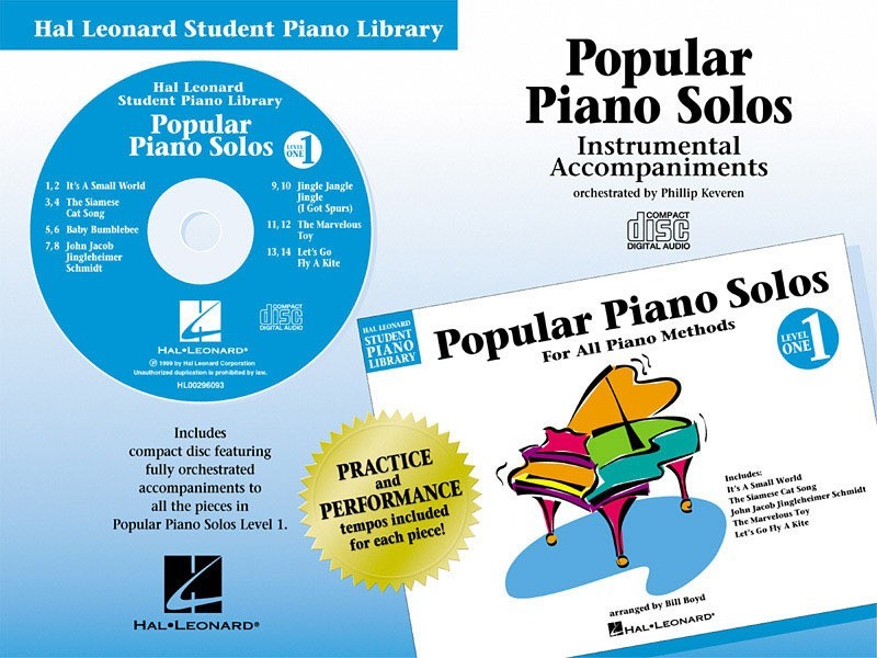HLSPL Popular Piano Solos 1 Cd