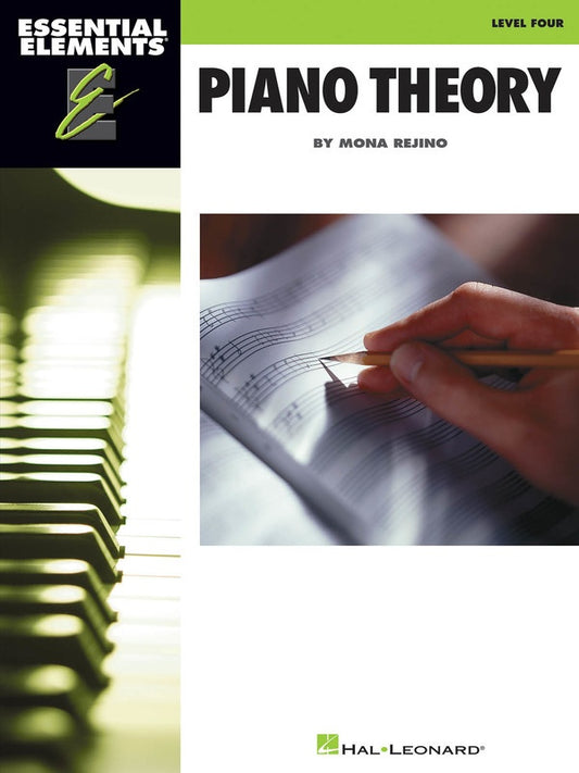 Essential Elements Piano Theory Level 4 Book