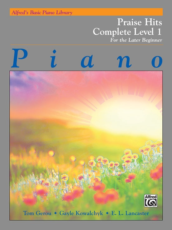 Alfred's Basic Piano Library - Praise Hits Complete Level 1 Book (1A/1B)