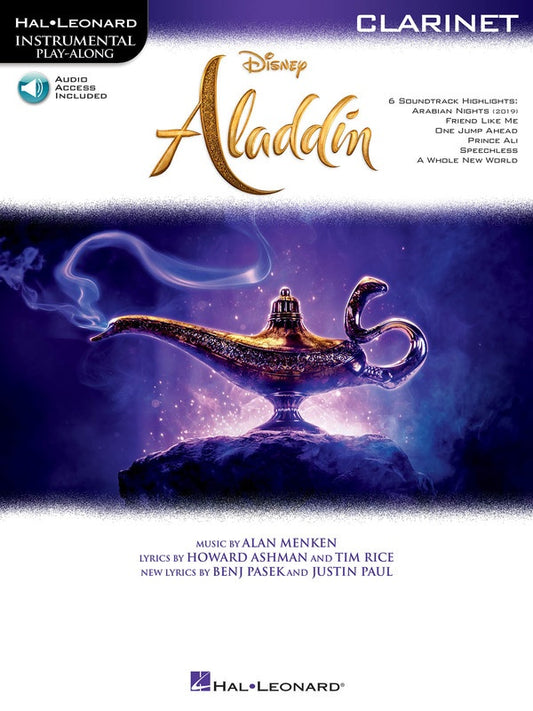 Aladdin For Clarinet Play Along Book/Ola