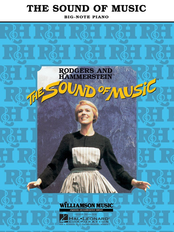 Sound Of Music Selections Big Note Piano Arr Glover