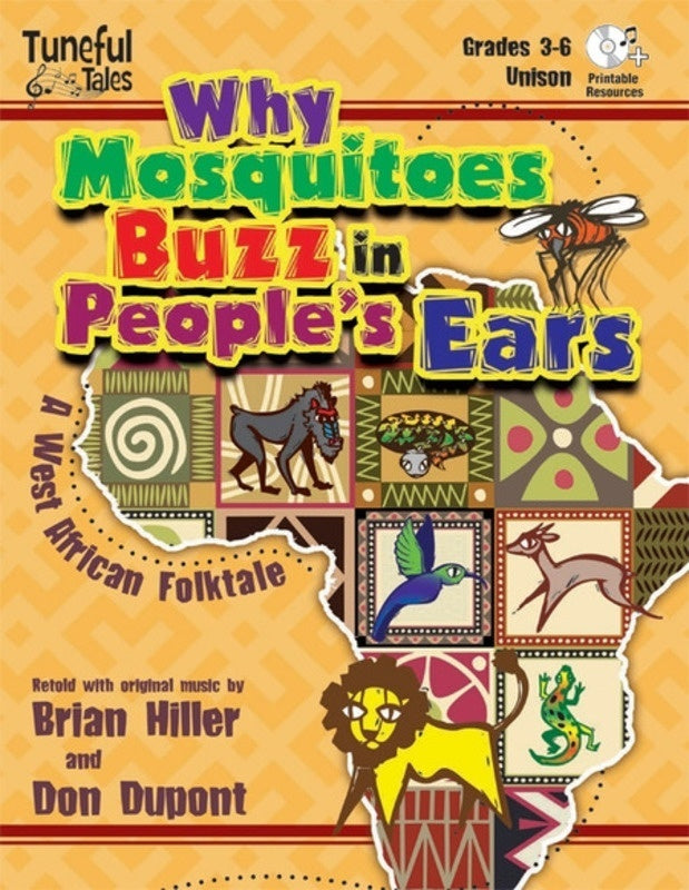 Why Mosquitoes Buzz In Peoples Ears Bk/Cd Gr3-6
