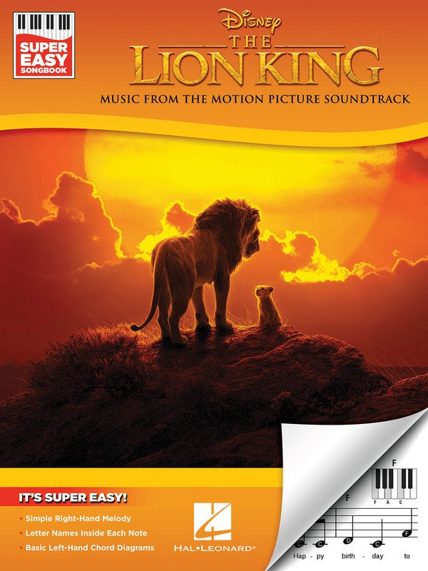 The Lion King - Super Easy Songbook - Music2u