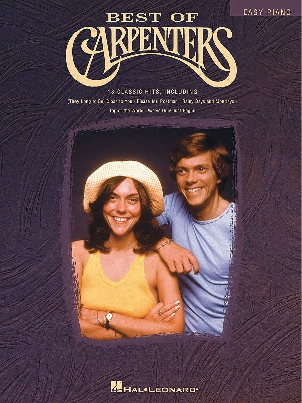 Best Of Carpenters Easy Piano