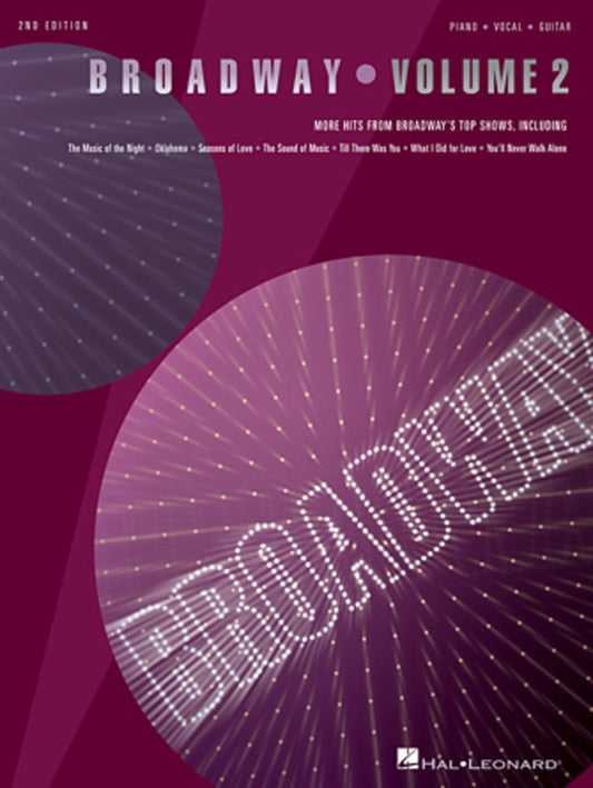 Broadway Vol 2 (L-Y) Pvg 2Nd Edition
