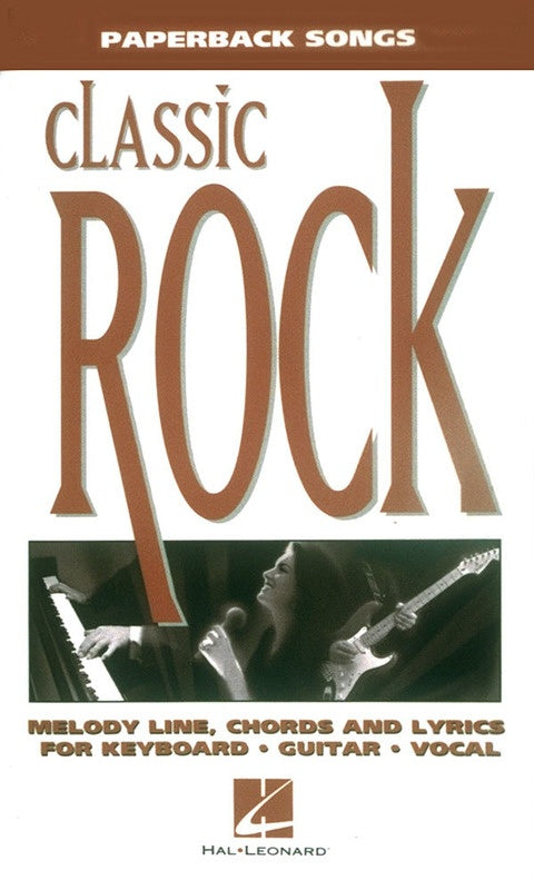 Classic Rock Paperback Songs