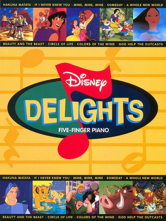 Disney Delights 5 Finger Piano