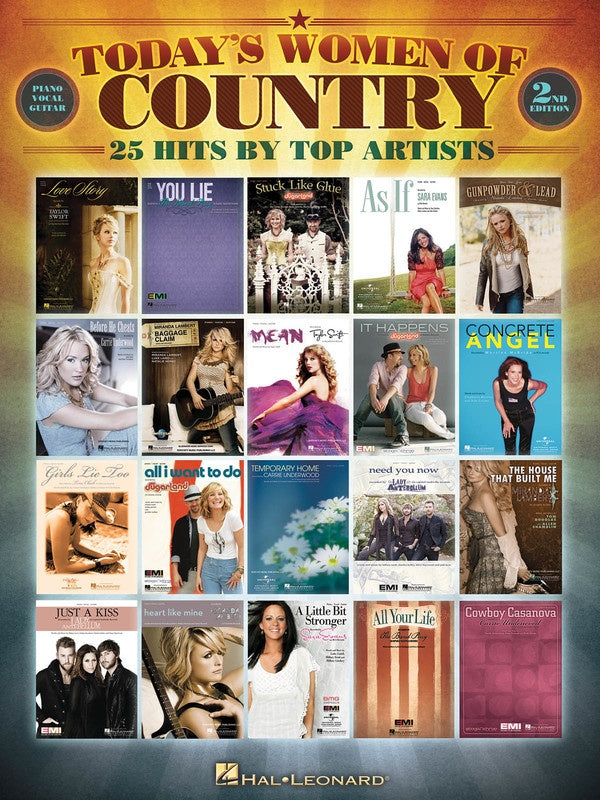 Today's Women Of Country PVG Songbook (2nd Edition) – Music2u.com.au