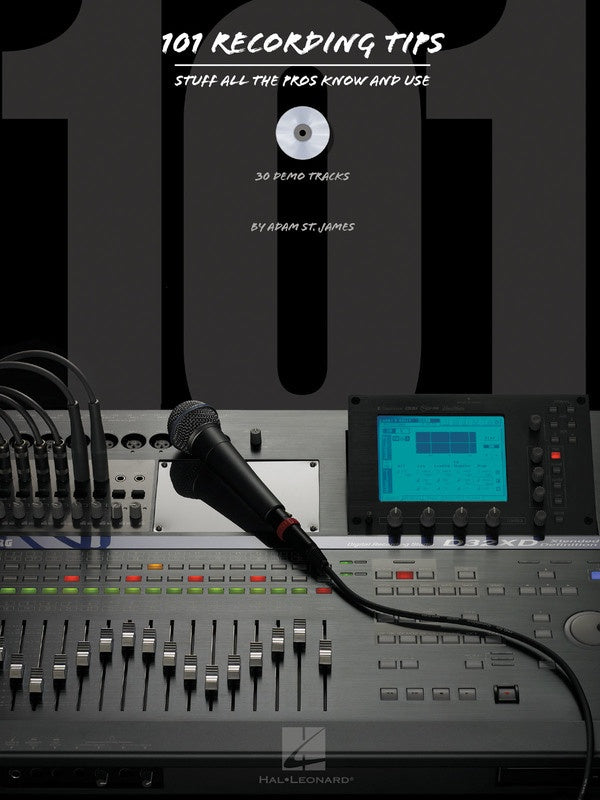 101 Recording Tips Book/Cd