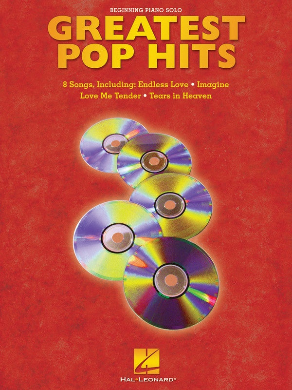 Greatest Pop Hits Beginning Piano Solo