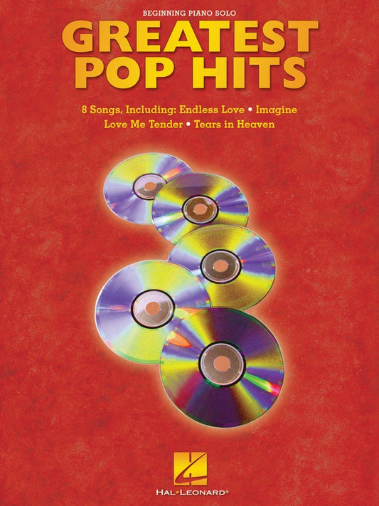 Greatest Pop Hits Beginning Piano Solo