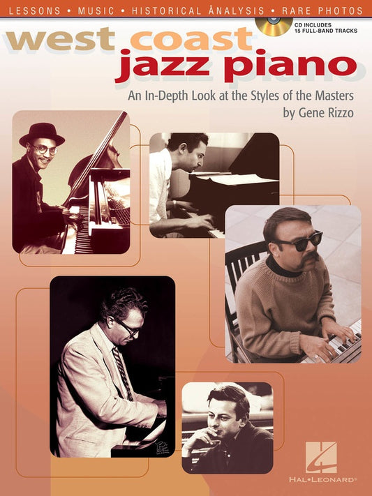 West Coast Jazz Piano Bk/Cd